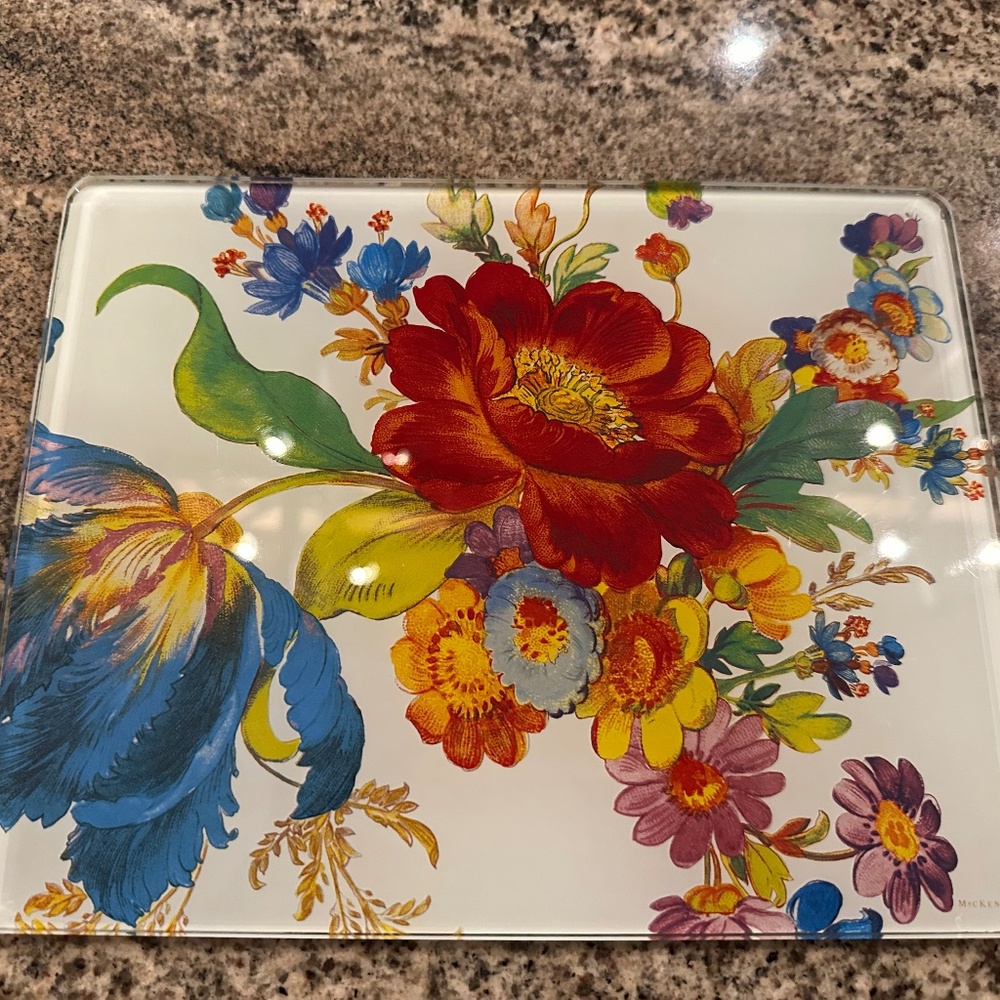 Small Flower Market Cutting Board